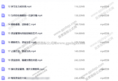 神光【罗兴文】资金定乾坤全套系统课小班课指标合集